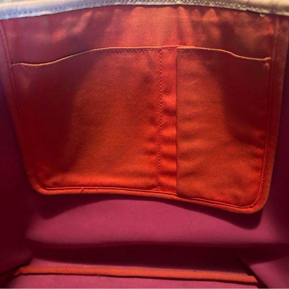 Large coach red shoulder bag - Picture 3 of 3